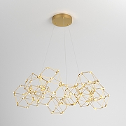 Люстра Eurosvet Uma 90169/12 медь цвет медный-1