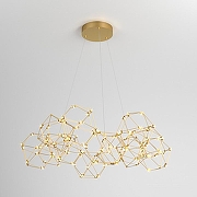 Люстра Eurosvet Uma 90169/12 медь цвет плафона/подвески Медь, цвет арматуры Медь