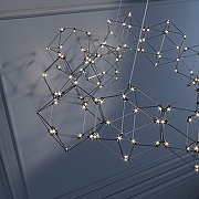 Люстра Eurosvet Uma 90169/12 черный жемчуг цвет плафона/подвески Черный, Жемчужный, цвет арматуры Жемчужный, Черный-2