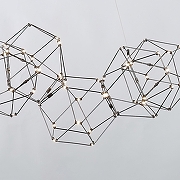 Люстра Eurosvet Uma 90169/12 черный жемчуг цвет плафона/подвески Черный, Жемчужный, цвет арматуры Жемчужный, Черный-3