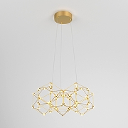 Люстра Eurosvet Uma 90169/5 медь цвет медный