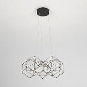 Люстра Eurosvet Uma 90169/5 черный жемчуг цвет жемчуг черный