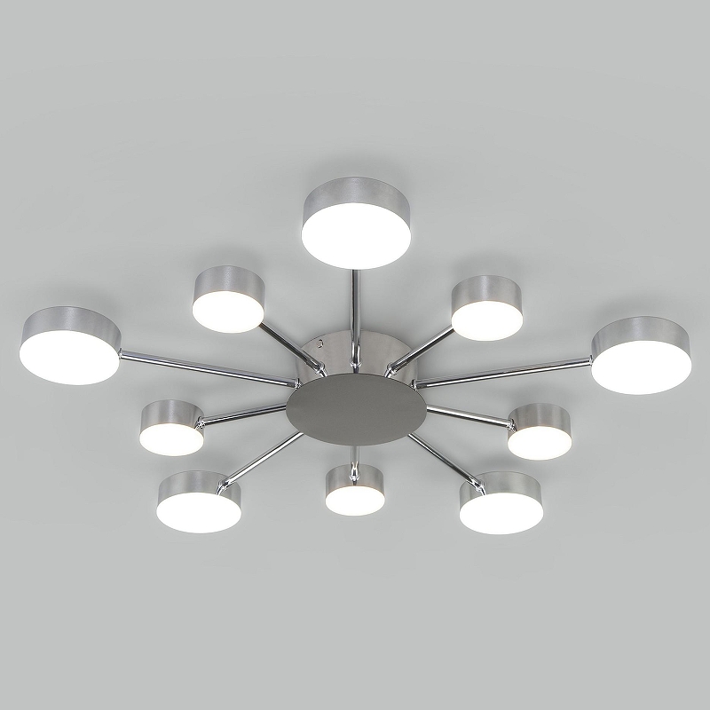 Люстра Eurosvet Nitrino 90242/10 хром 