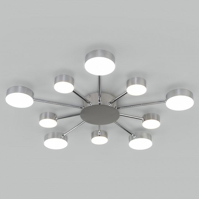 Люстра Eurosvet N1tr1no 90242/10 хром 