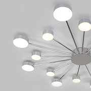 Люстра Eurosvet N1tr1no 90242/16 хром цвет плафона/подвески Хром, цвет арматуры Хром-1