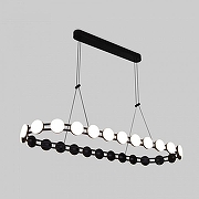 Люстра Eurosvet Tap1oca 90332/26 черный цвет плафона/подвески Белый, цвет арматуры Черный-3