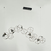 Люстра Eurosvet Uma 90368/14 черный жемчуг цвет жемчуг черный-1