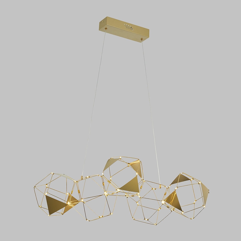 Люстра Eurosvet Uma 90368/5 медь 