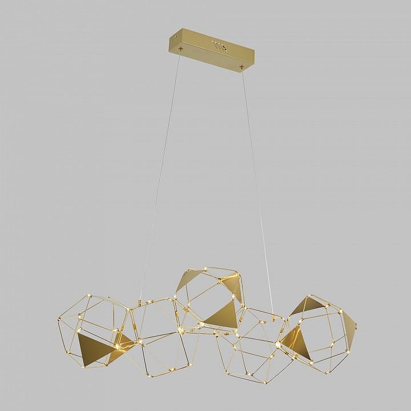 Люстра Eurosvet Uma 90368/5 медь 