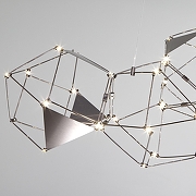 Люстра Eurosvet Uma 90368/5 черный жемчуг цвет плафона/подвески Черный, Жемчужный, цвет арматуры Жемчужный, Черный-2