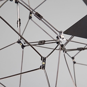 Люстра Eurosvet Uma 90368/5 черный жемчуг цвет плафона/подвески Черный, Жемчужный, цвет арматуры Жемчужный, Черный-3