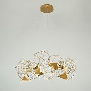 Люстра Eurosvet Uma 90369/12 медь цвет плафона/подвески Медь, цвет арматуры Медь