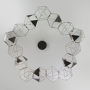 Люстра Eurosvet Uma 90369/15 черный жемчуг цвет жемчуг черный-2