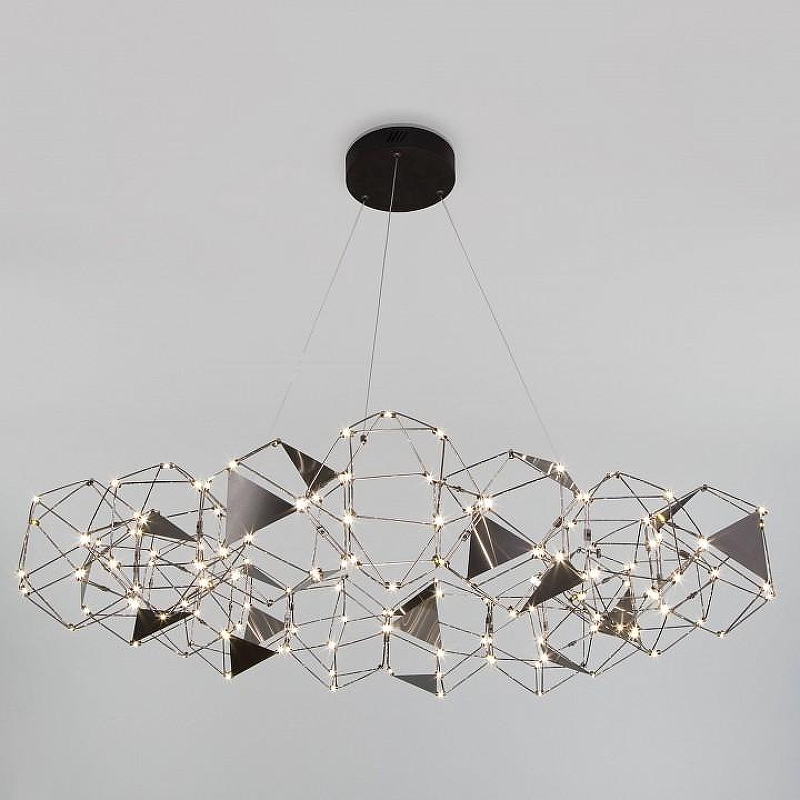 Люстра Eurosvet Uma 90369/15 черный жемчуг 