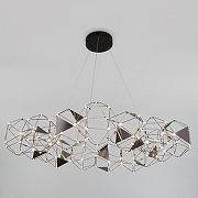 Люстра Eurosvet Uma 90369/15 черный жемчуг цвет плафона/подвески Черный, Жемчужный, цвет арматуры Жемчужный, Черный-1