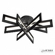 Люстра iLedex Stalker 9082-R800-X 128W BK цвет плафона/подвески Белый, Черный, цвет арматуры Черный-2
