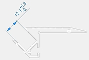 Профиль накладной Deko-Light AL-01-10 970500 цвет Серебро-1