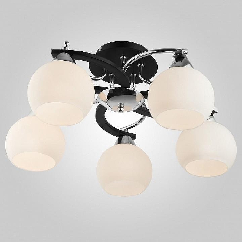 Люстра Eurosvet Lar1on 9654/5 хром/венге 