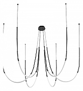 Люстра Artelamp Kl1mt A2850SP-42BK цвет плафона/подвески Белый, цвет арматуры Черный