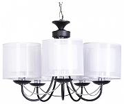 Люстра Doge Luce 083 A083L05DT цвет плафона/подвески Белый, цвет арматуры Черный