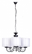 Люстра Doge Luce 083 A083L05DT цвет плафона/подвески Белый, цвет арматуры Черный-1