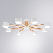 Люстра Artelamp TENDA A1624PL-8WH цвет плафона/подвески Белый, цвет арматуры Белый-1