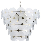 Люстра Artelamp Lambrusco A4069LM-13AB цвет плафона/подвески Белый, цвет арматуры Бронза