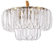 Люстра Artelamp Evelyn A4073LM-7PB цвет плафона/подвески Прозрачный, цвет арматуры Медь