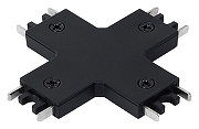 Соединитель X-образный для треков накладных Artelamp Rapid-Accessories A613706X цвет арматуры Черный