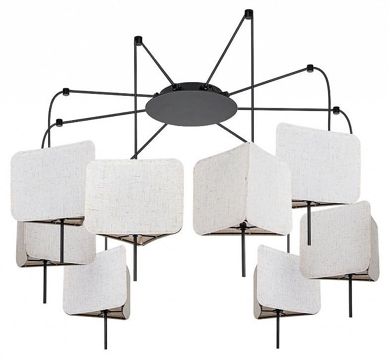 Люстра Artelamp TRIXIE A7084SP-8BK 