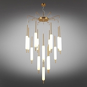 Люстра Aployt Carla APL.010.03.136 цвет плафона/подвески Белый, цвет арматуры Золото-14