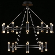 Люстра Aployt Klarc1a APL.037.03.200 цвет плафона/подвески Прозрачный, Хром, цвет арматуры Черный-3