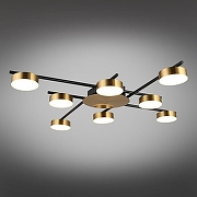 Люстра Aployt Delayn APL.042.07.56 цвет плафона/подвески Бронза, цвет арматуры Бронза, Черный-1