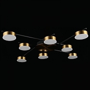 Люстра Aployt Delayn APL.042.07.56 цвет плафона/подвески Бронза, цвет арматуры Бронза, Черный-3