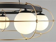 Люстра Aployt Mahot APL.317.03.06 цвет плафона/подвески Белый, цвет арматуры Золото, Черный-9