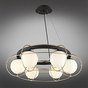 Люстра Aployt Mahot APL.317.03.06 цвет плафона/подвески Белый, цвет арматуры Золото, Черный-13