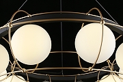 Люстра Aployt Mahot APL.317.03.10 цвет плафона/подвески Белый, цвет арматуры Золото, Черный-12