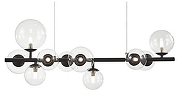 Люстра Aployt Fel1che APL.334.03.10 цвет плафона/подвески Прозрачный, цвет арматуры Черный