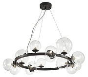 Люстра Aployt Fel1che APL.334.03.14 цвет плафона/подвески Прозрачный, цвет арматуры Черный-1