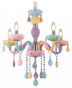 Люстра Aployt Selestina APL.663.03.05 цвет плафона/подвески Разноцветный, цвет арматуры Разноцветный