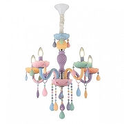 Люстра Aployt Selestina APL.663.03.05 цвет плафона/подвески Разноцветный, цвет арматуры Разноцветный-1