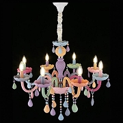 Люстра Aployt Selestina APL.663.03.08 цвет плафона/подвески Разноцветный, цвет арматуры Разноцветный-3