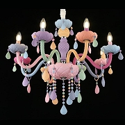 Люстра Aployt Selestina APL.663.03.08 цвет плафона/подвески Разноцветный, цвет арматуры Разноцветный-12