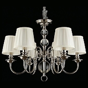 Люстра Aployt Gaell APL.704.03.06 цвет плафона/подвески Бежевый, цвет арматуры Прозрачный, Хром-3