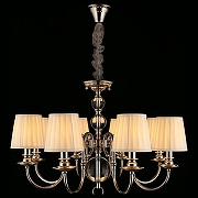 Люстра Aployt Gaell APL.704.03.08 цвет плафона/подвески Бежевый, цвет арматуры Прозрачный, Хром-1