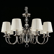 Люстра Aployt Gaell APL.704.03.08 цвет плафона/подвески Бежевый, цвет арматуры Прозрачный, Хром-2