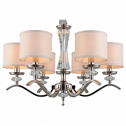 Люстра Aployt Okin APL.715.03.06 цвет плафона/подвески Бежевый, цвет арматуры Прозрачный, Хром