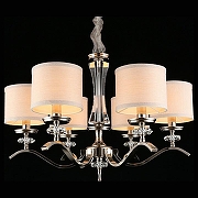 Люстра Aployt Okin APL.715.03.06 цвет плафона/подвески Бежевый, цвет арматуры Прозрачный, Хром-3