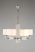 Люстра Aployt 1ren1 APL.736.03.06 цвет плафона/подвески Белый, Прозрачный, цвет арматуры Прозрачный, Хром-5