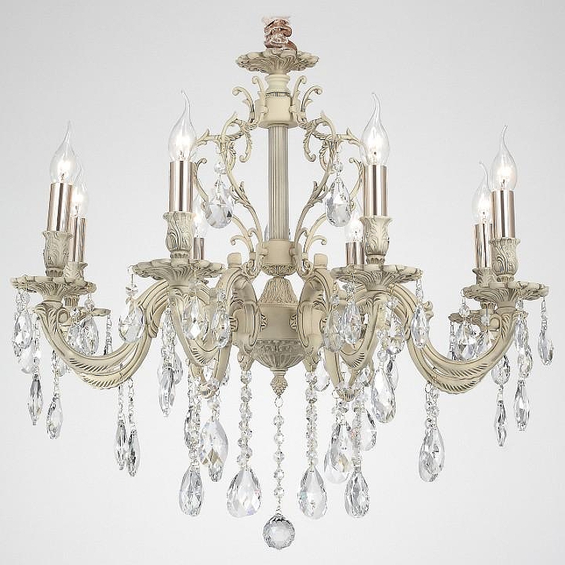 Люстра Lucia Tucci Barletta BARLETTA 1730.8 cream white 